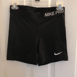 Nike pro compression shorts